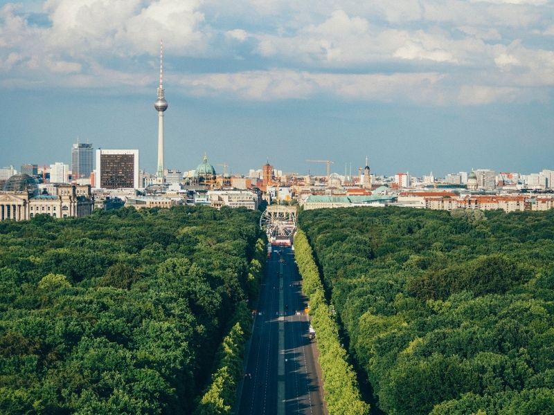 Berlin was awarded as the warmest state in Germany in 2021