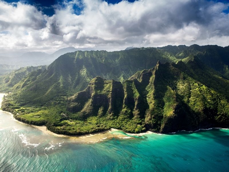Hawaii's natural landscape is stunning