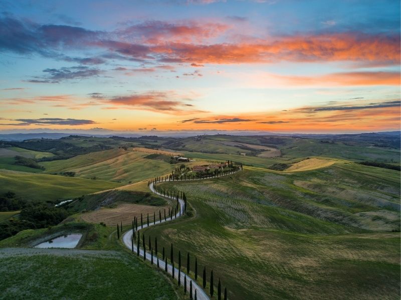on day 3 of the 5 day itinerary get out of Florence and explore the Tuscan countryside. 