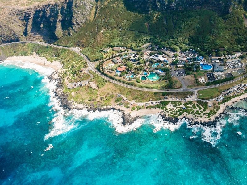 Kuilima Cove is located right beside the famous resort of Turtle Bay. 