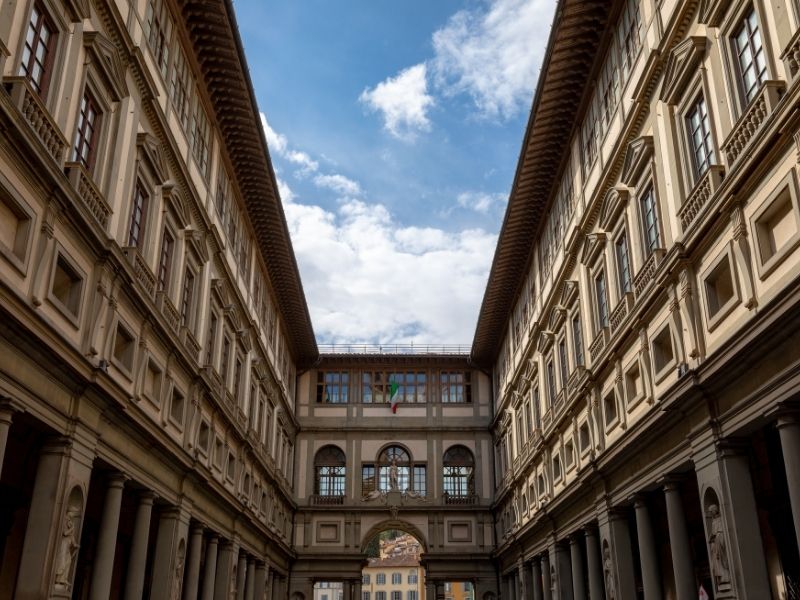 The Uffizi Gallery should be one of your first stops on a 5 day itinerary in Florence. 