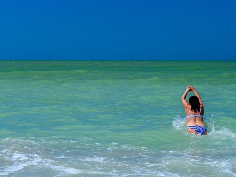 The waters around Sanibel Island are generally safe