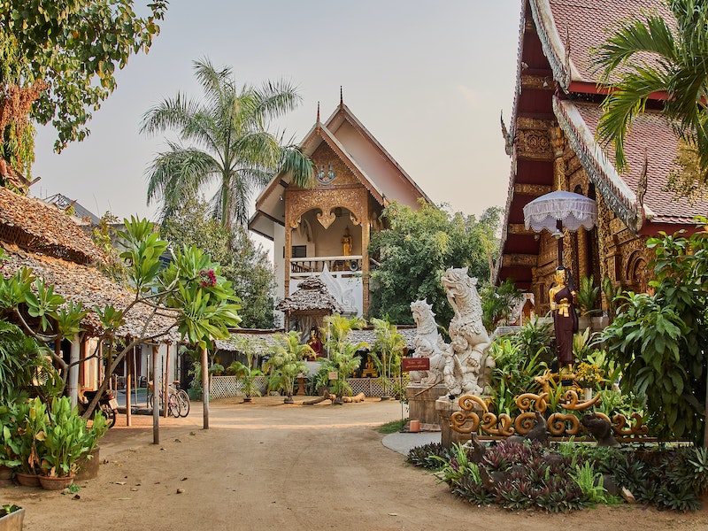 A temple in Chiang Mai