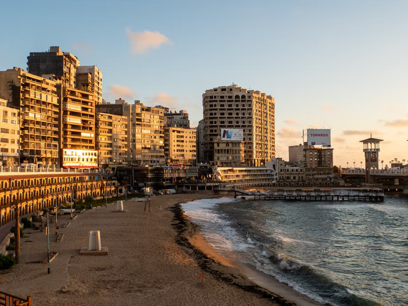 Beach in Alexandria