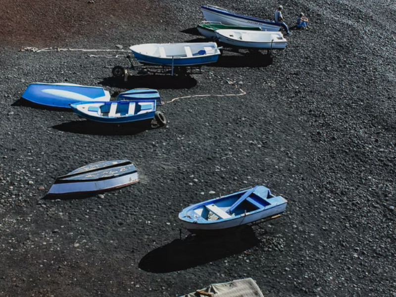 Boats in the Canaries