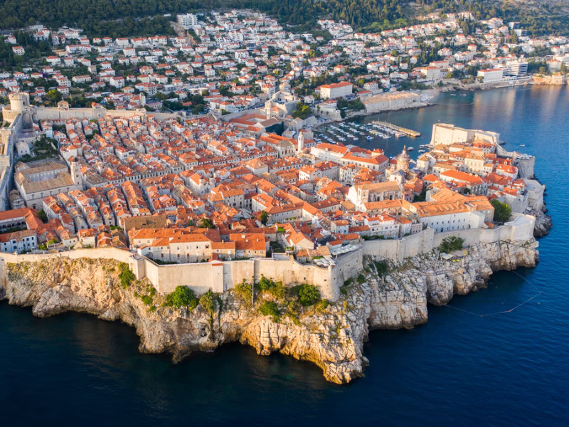 The Dubrovnik old town