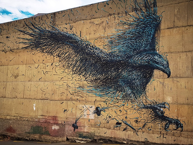 Street art in Dunedin