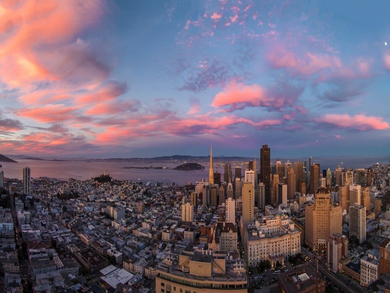 San Francisco sunset 
