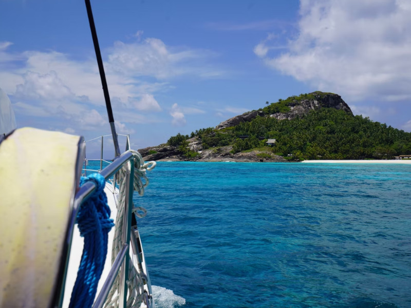 Sailing in the Seychelles