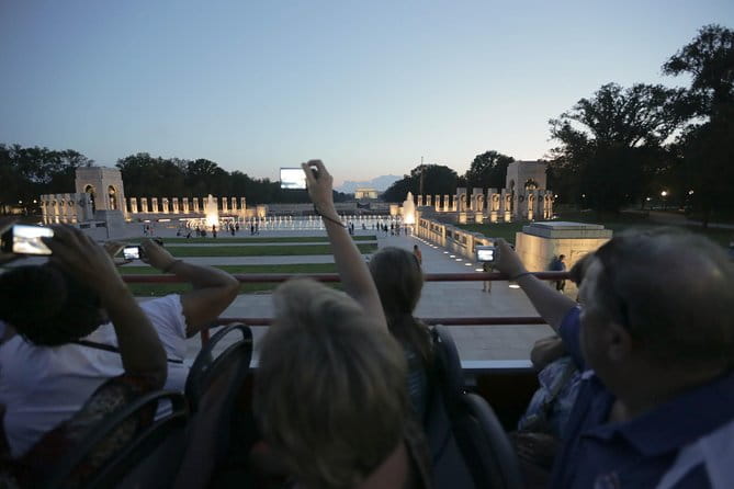 Big Bus DC: Monuments & Memorials Night Tour by Open-top Bus - The Sum Up