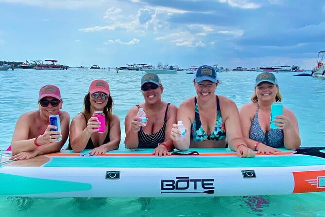 Destin- Private Chartered Slide Pontoon Boat-Up to 6 Guests - What the Tour Offers