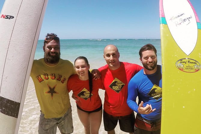 Open Group Surfing Lesson with Waikiki Courtesy Shuttle - The Value of the Tour