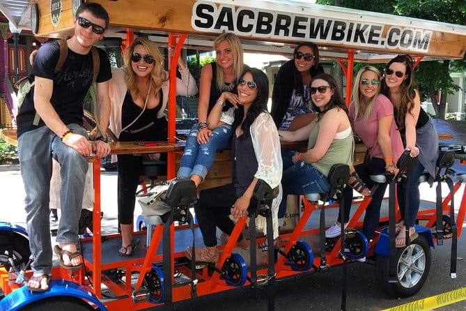 Pedal, Drink, and Bar hop through Sacramento on a 15 seat Beer Bike - Exploring the Itinerary: What to Expect at Each Stop