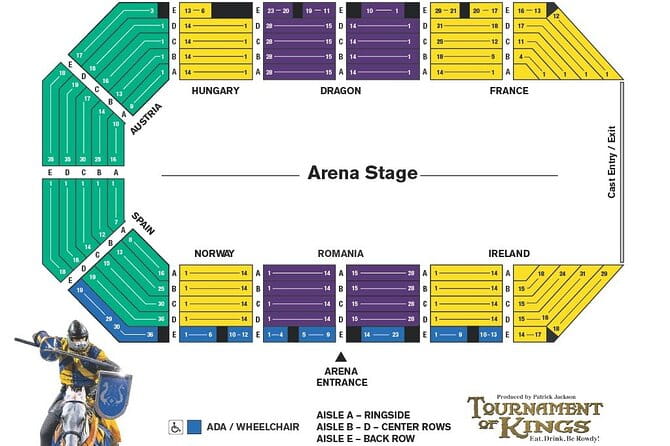 Tournament of Kings Dinner and Show at Excalibur Hotel and Casino - Pricing and Value