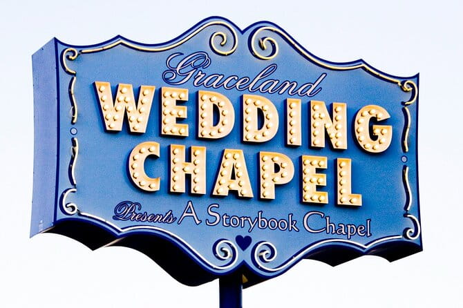 Traditional Wedding or Vow Renewal at Graceland Wedding Chapel - The Limo Experience: Travel in Style