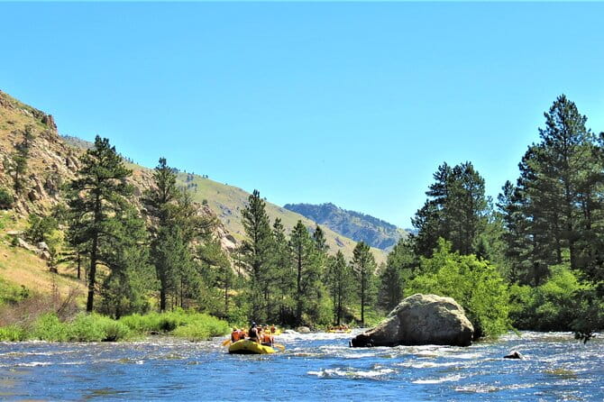 Half day Beg/Inter Rafting near Ft Collins - Estes Park - Boulder - The Scenery and Setting