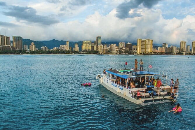 Paradise Waikiki Sunset Cruise + LIVE DJ + SWIMMING - FAQs