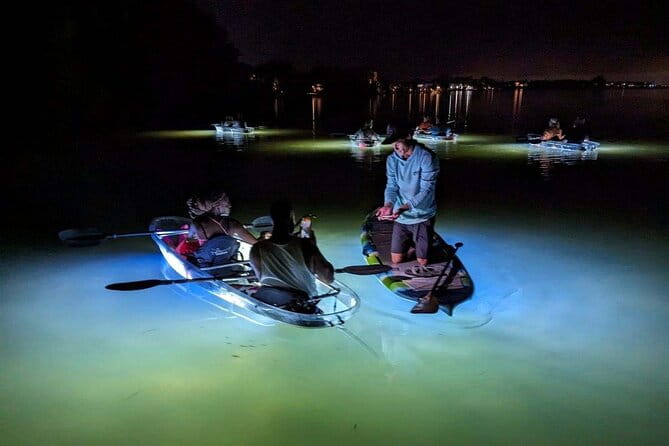 Siesta Key, FL - Clear Kayak LED Night Glass Bottom Tour - FAQ