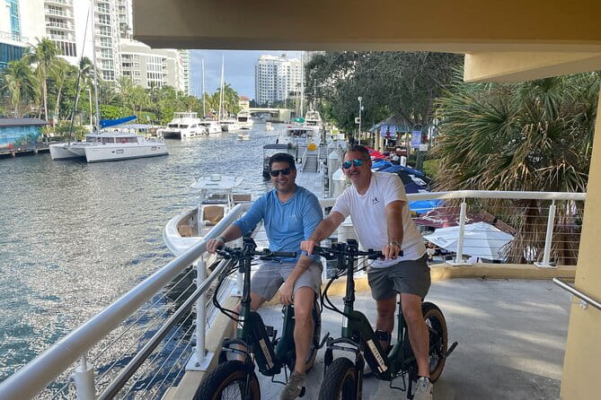 90 min Electric Bike Tour of Fort Lauderdale (min 2) - Authentic Guest Feedback