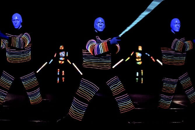 Blue Man Group at the Luxor Hotel and Casino - The Sum Up