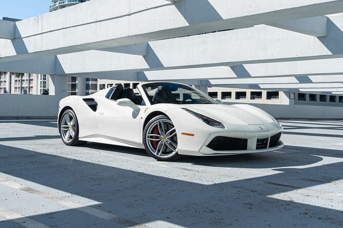 Ferrari 488 Spider - Supercar Driving Experience Tour in Miami, FL - FAQs
