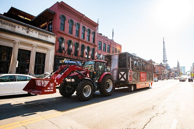 Private Downtown Nashville Party Tractor Tour 21+ Only! - FAQs