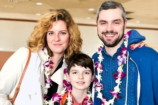 Traditional Airport Lei Greeting on Kona Hawai'i - The Value for Your Vacation Dollar
