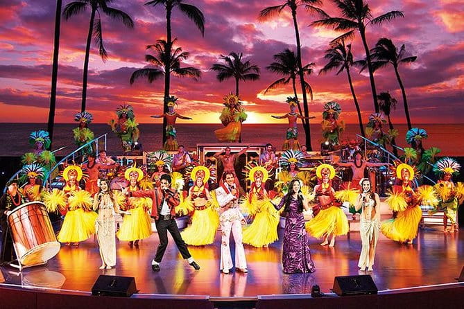 Waikiki Luau Buffet with Optional Rock-A-Hula Show Ticket - The Rock-a-Hula Show: A Nightcap of Spectacle