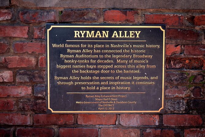 Wander Nashville- Guided Historic Walking Tour - FAQs