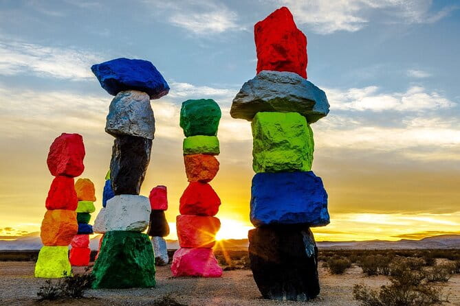 California Desert, Seven Magic Mountains and Las Vegas Sign - Cancellation Policy and Practical Tips