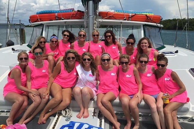 Catamaran Day Sail Shelling Excursion 42ft. Mainecat Cool Beans - The Sum Up
