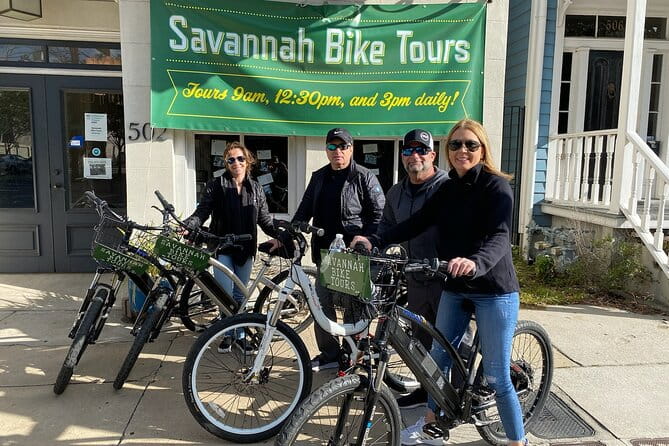 Glide Through Savannah E-Bike Tour - FAQ
