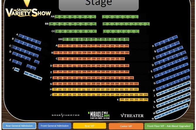 V - The Ultimate Variety Show at Planet Hollywood Resort and Casino - FAQ: Your Practical Questions Answered