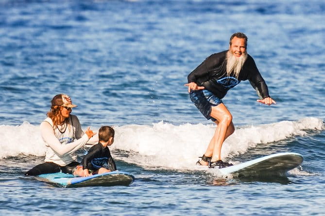 2 Hour Beginner Group Surf Lessons - The Sum Up
