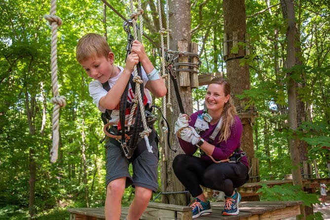 Ziplining and Climbing at The Adventure Park at Virginia Aquarium - The Sum Up