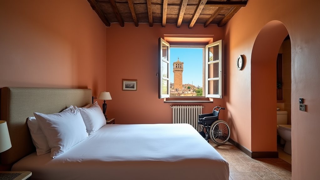 accessible siena accommodation essentials