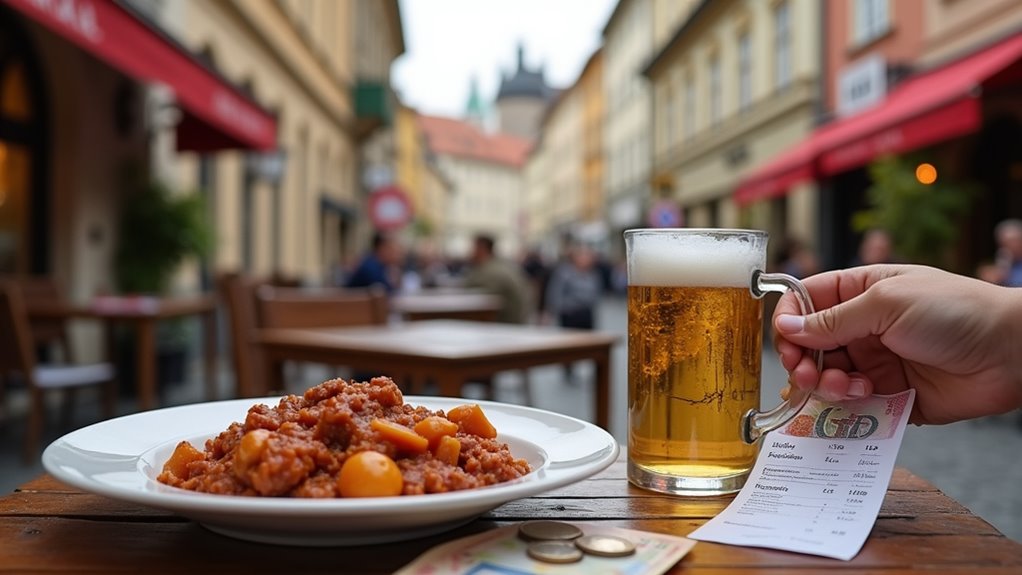 affordable prague street eats