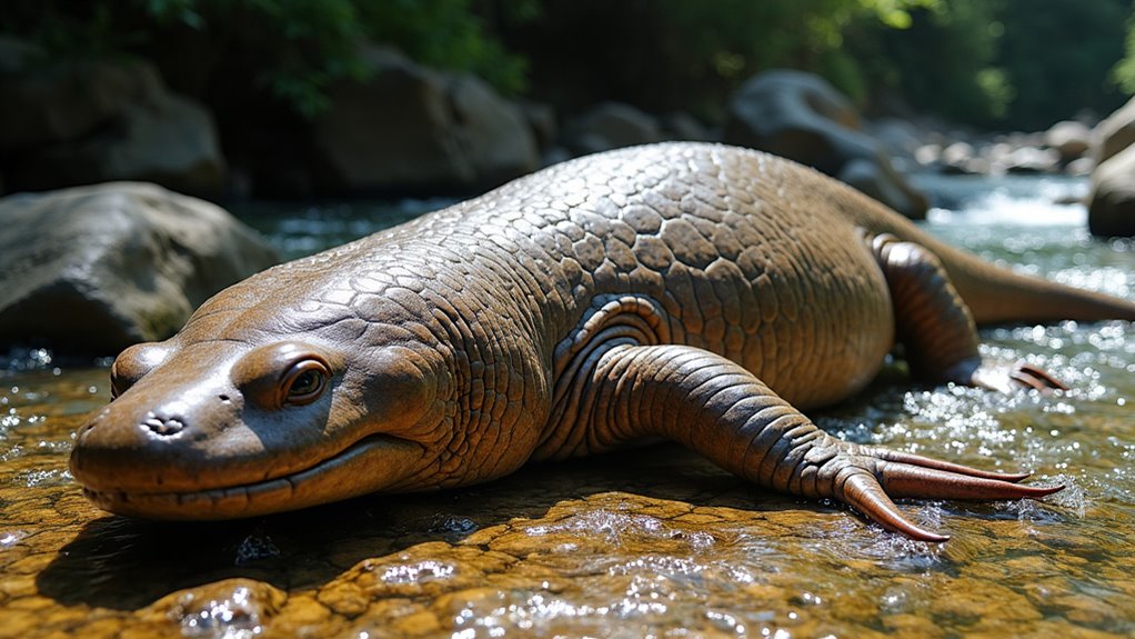 ancient giant amphibian predators