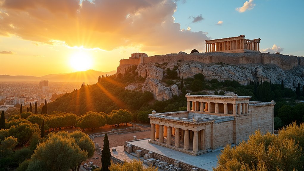 ancient greek and minoan sites