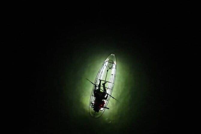 Anna Maria Island - Clear Kayak LED Night Glass Bottom Tour - Setting Out for an Unforgettable Night Paddle