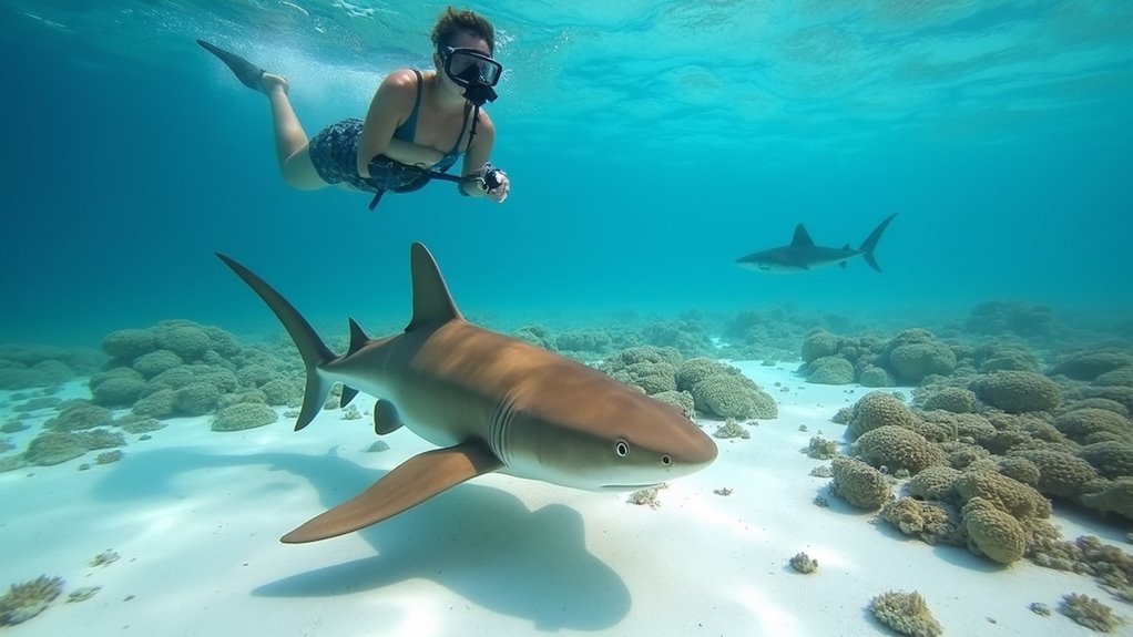 aruba s sharks diverse harmless encounters