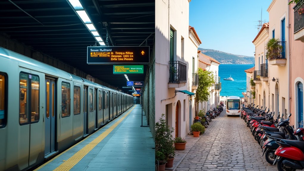 athens and crete transport options