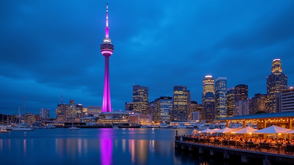 auckland sky tower views