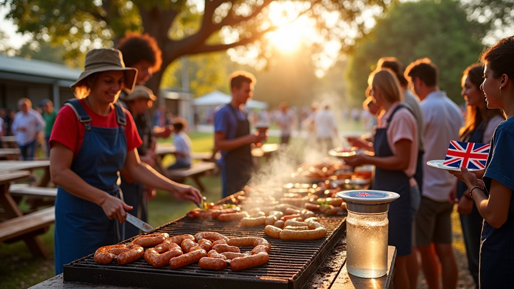 australian bbq fundraising culture