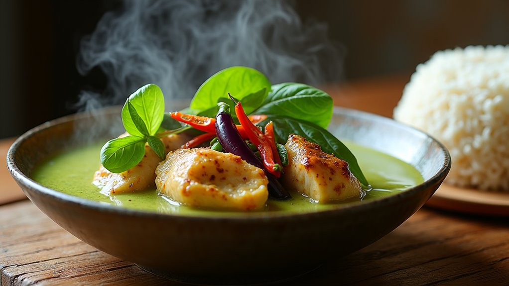 authentic thai green curry