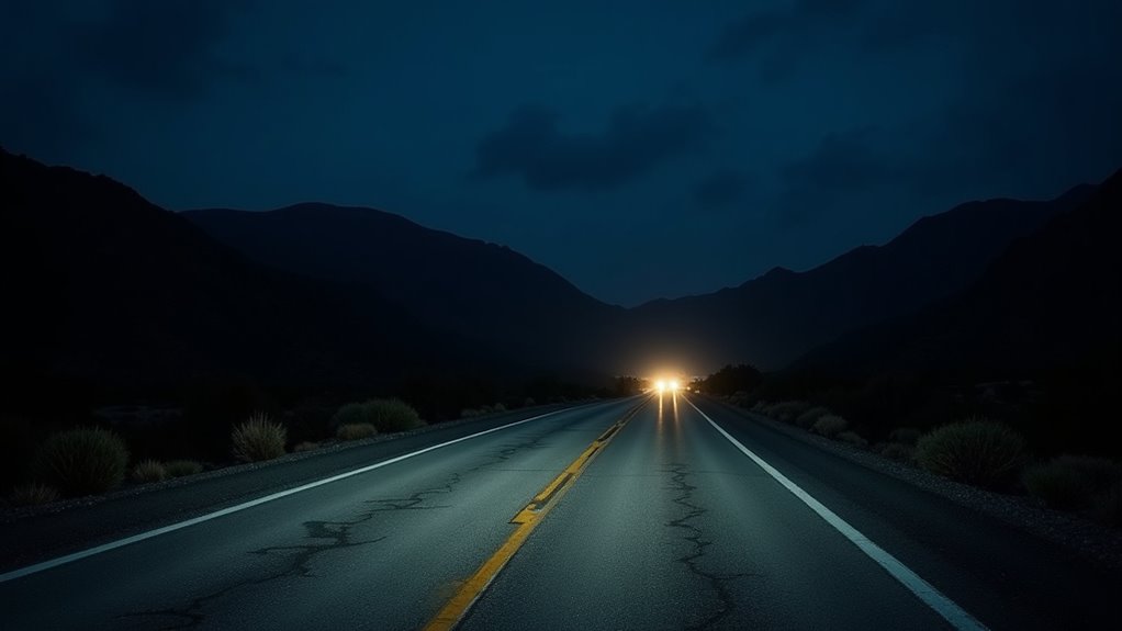 avoid nighttime remote highways