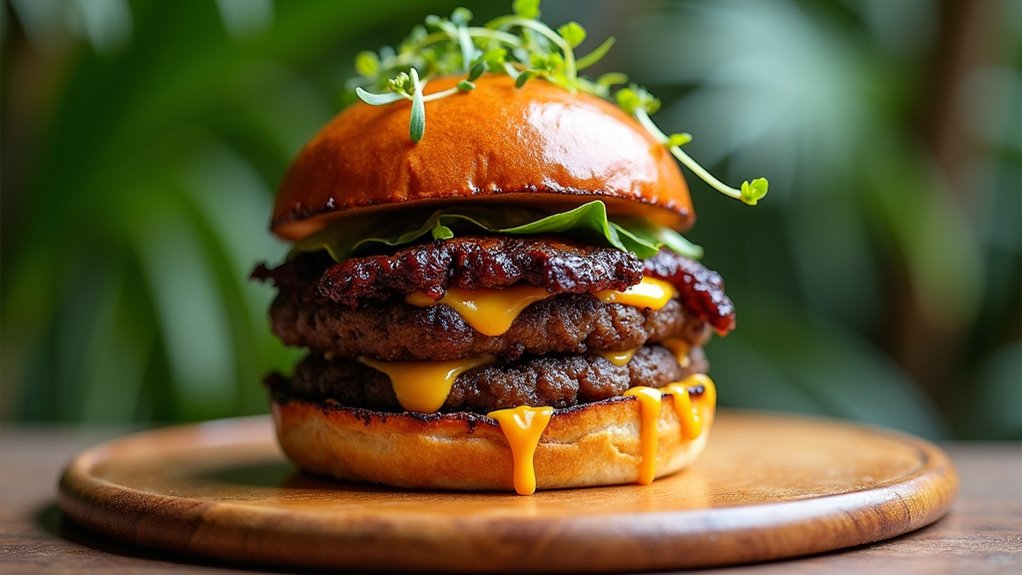 award winning smoked brisket burgers
