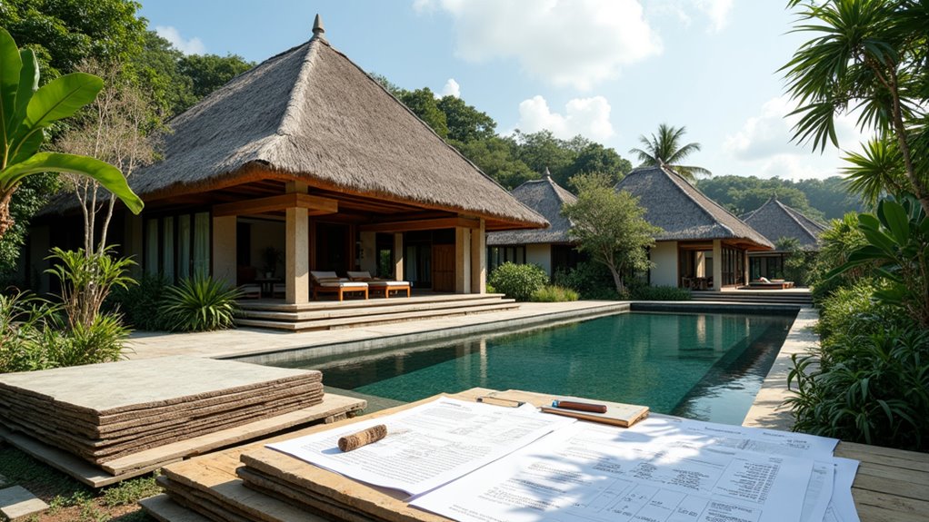 bali villa construction costs