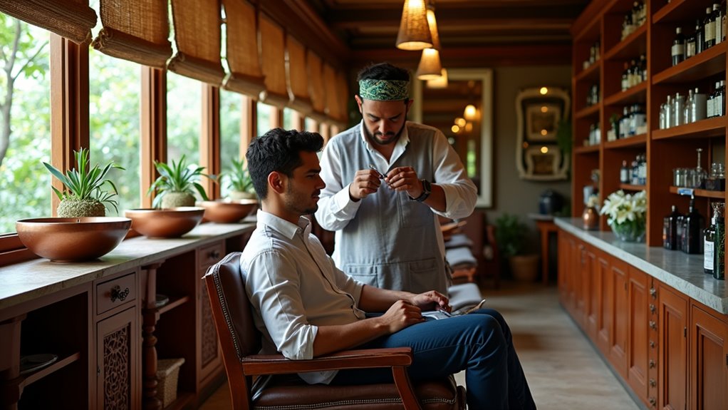 balinese inspired modern grooming