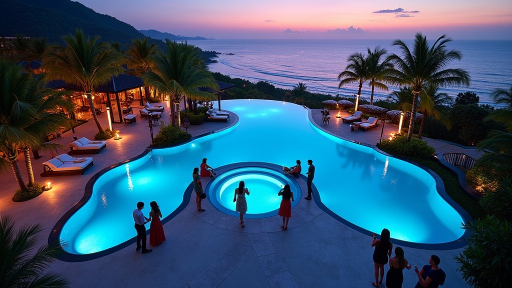 beachfront luxury nightlife experience
